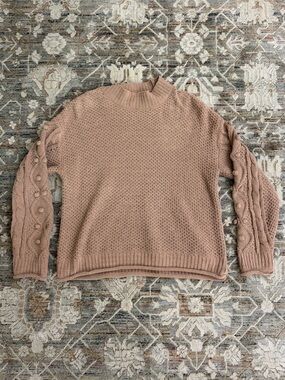Super Soft Peach Pink Sweater